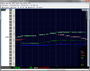 AudioScore audio track