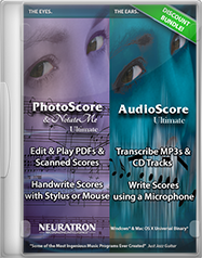 PhotoScore & AudioScore Ultimate 2020 Bundle