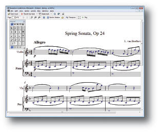 Turn it into a printable score, or send it on to another music program